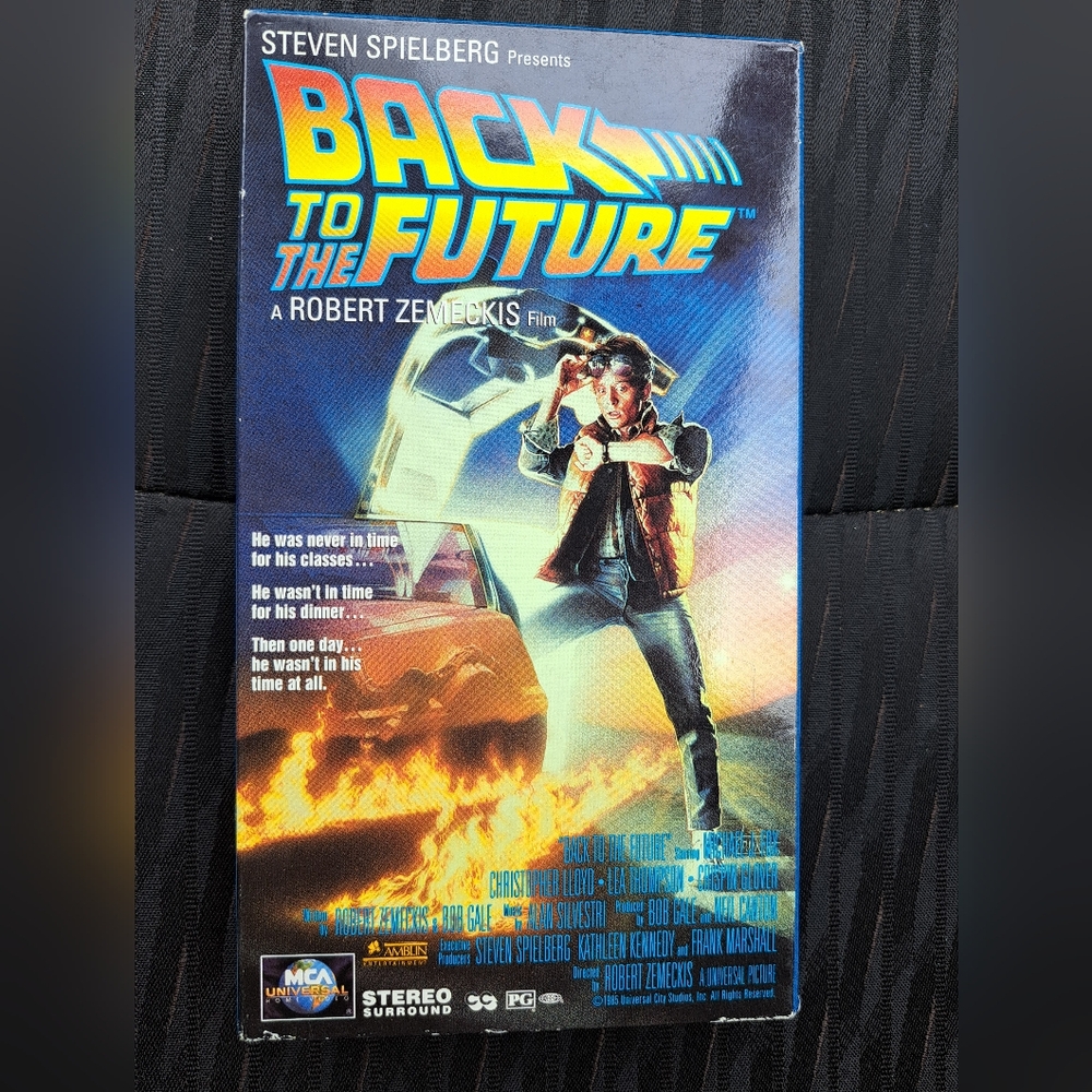 Back to the Future VHS